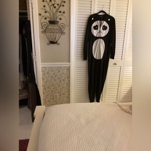Panda one piece sleepwear